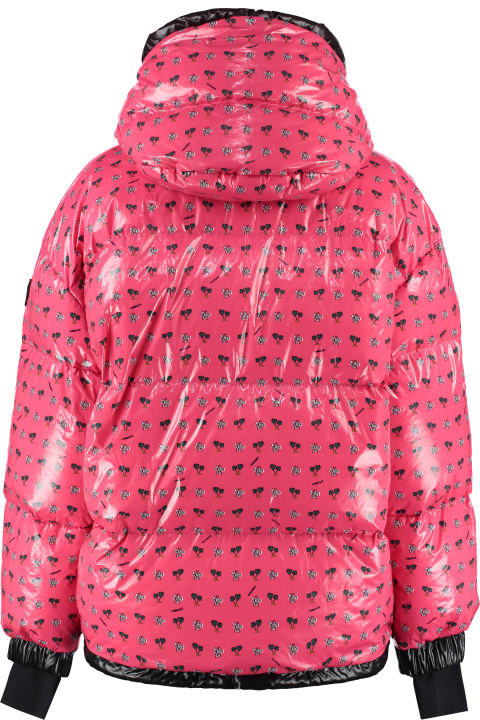Coats & Jackets for Women Moncler 3 Moncler Grenoble - Echelle Hooded Nylon Down Jacket