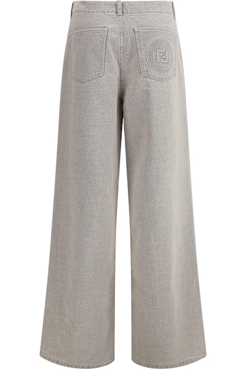 Fendi Clothing for Women Fendi Wide Leg Jeans