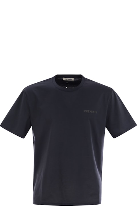 Premiata ملابس علوية لـ القسم الرجالي Premiata Cotton Jersey T-shirt