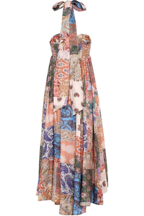 Fashion for Women Zimmermann Multicolour Silk Devi Dress