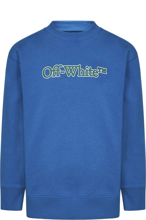 ボーイズ Off-Whiteのニットウェア＆スウェットシャツ Off-White Sweatshirt