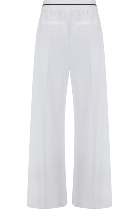 Brunello Cucinelli Pants & Shorts for Women Brunello Cucinelli High-waist Pleated Trousers