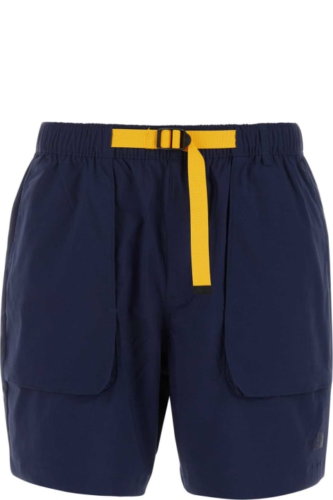 メンズ新着アイテム The North Face Blue Stretch Nylon Class V Bermuda Shorts
