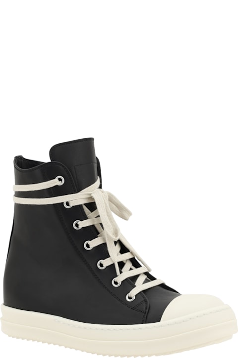 Rick Owens for Women Rick Owens Leather Sneakers
