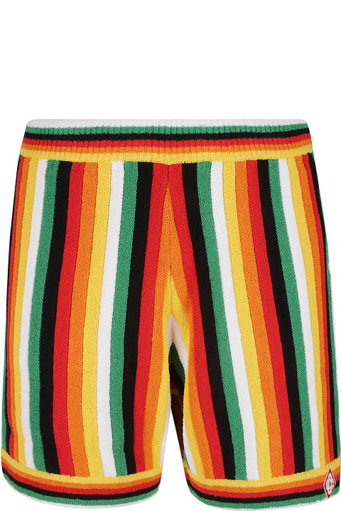 Casablanca Pants & Shorts for Women Casablanca Multicolored Terry Bermuda
