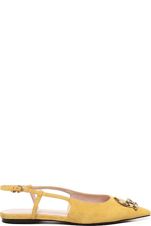 Coccinelle for Women Coccinelle C-me Flat Slingback In Suede