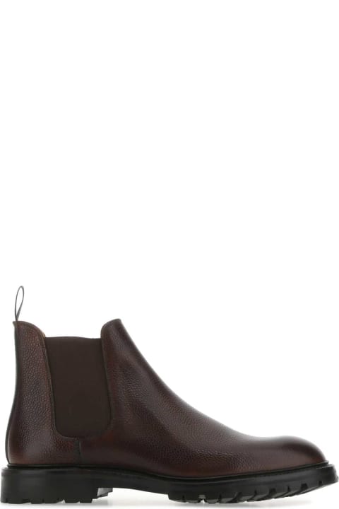 Fashion for Men Crockett & Jones Brown Leather Chelsea 11 Ankle Boots