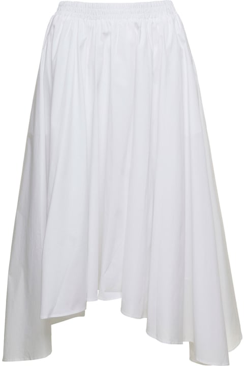 Michael Kors Collection Skirts for Women Michael Kors Collection Cotton Poplin Pull On Skt