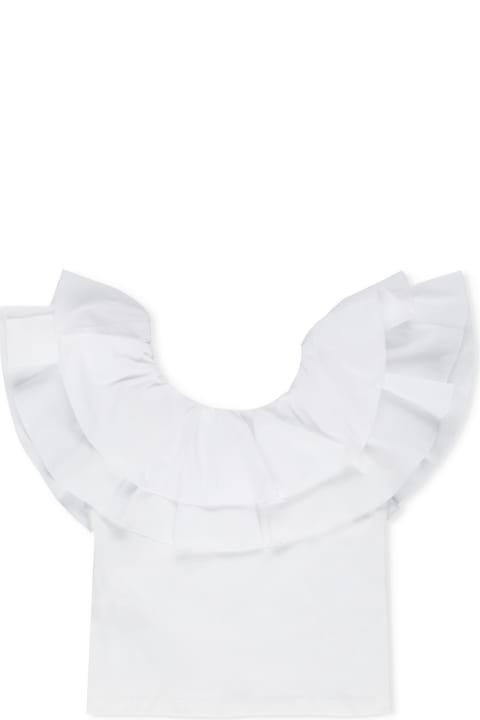 Fashion for Women MSGM Top With Ruffles