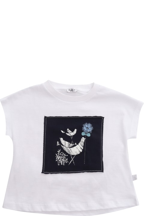 Il Gufo T-Shirts & Polo Shirts for Girls Il Gufo White T-shirt With Print
