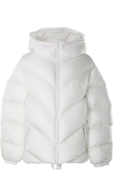 Elisabetta Franchi Coats & Jackets for Women Elisabetta Franchi Elisabetta Franchi Coats Ivory