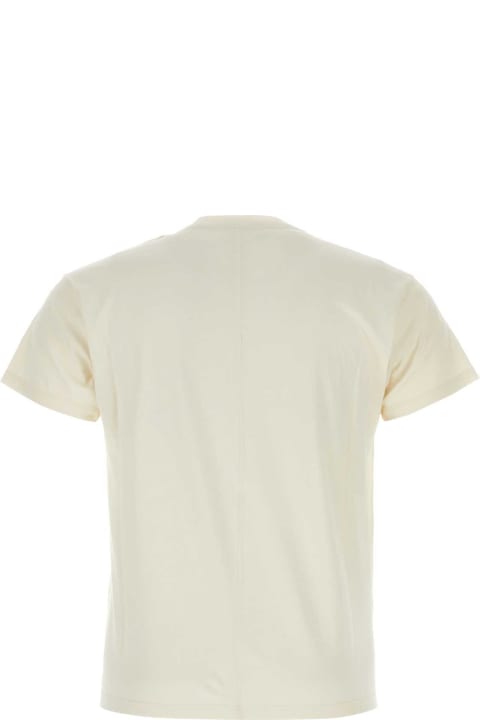The Row Topwear for Men The Row Ivory Cotton Blaine T-shirt