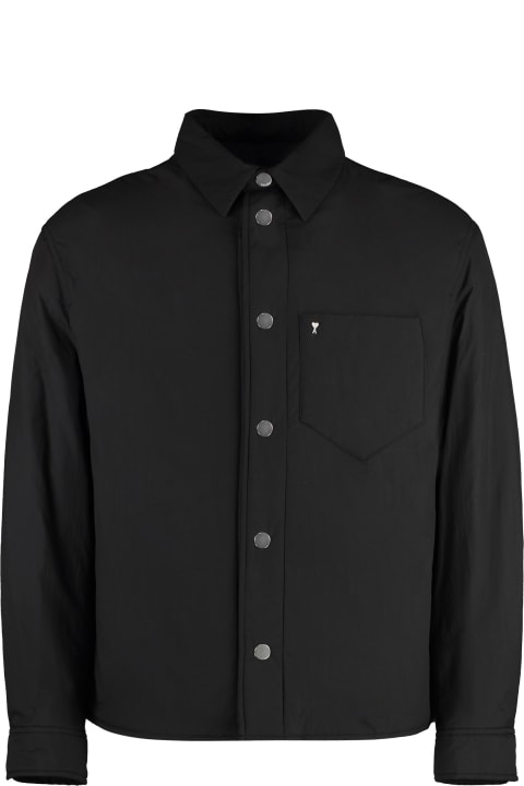 Ami Alexandre Mattiussi Coats & Jackets for Men Ami Alexandre Mattiussi Nylon Overshirt