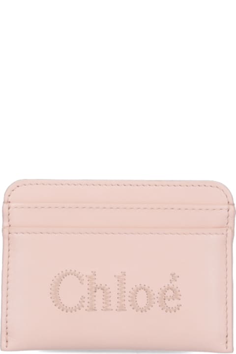 Wallets for Women Chloé Leather Card Case