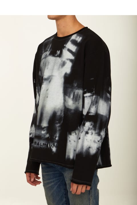 Balmain Clothing for Men Balmain X-ray Print Sweatshirt