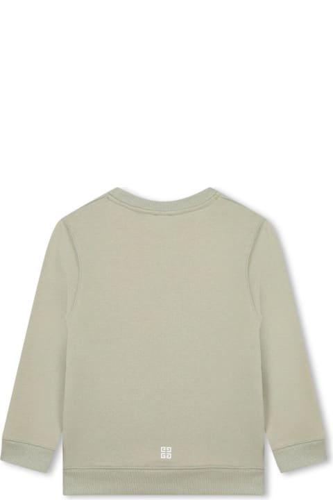 Topwear for Boys Givenchy Givenchy Kids Sweaters Green