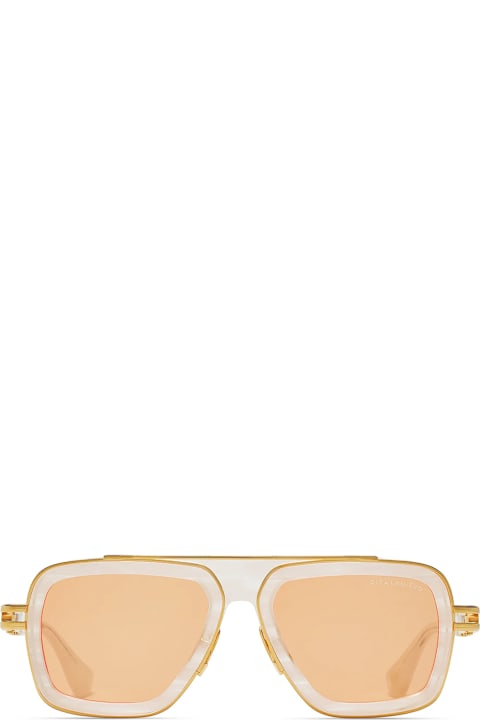 Dita Kids Dita Lxn-evo - White Swirl / Yellow Gold Sunglasses