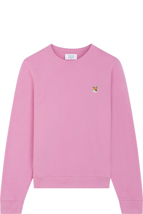 Homeware Maison Kitsuné Cotton Sweatshirt With Iconic Embroidered Logo On The Front