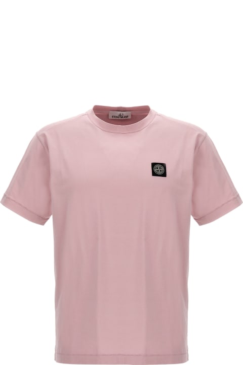 Stone Island for Men Stone Island Patch Tee T-shirt