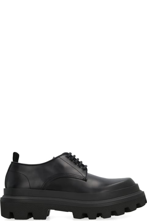 Dolce & Gabbana Laced Shoes for Men Dolce & Gabbana Derby Hi-trekking Lace Up Shoes