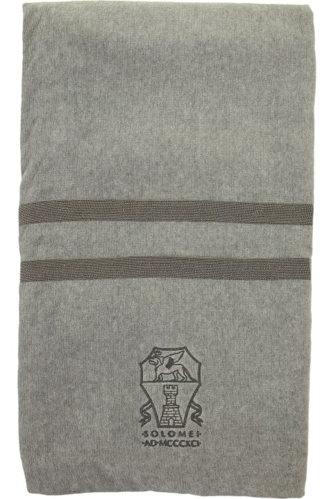 Brunello Cucinelli Clothing for Women Brunello Cucinelli Cotton Beach Towel With Monile