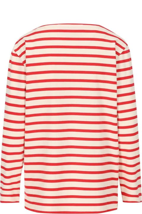 Valentino Garavani Topwear for Women Valentino Garavani Striped Crewneck Top