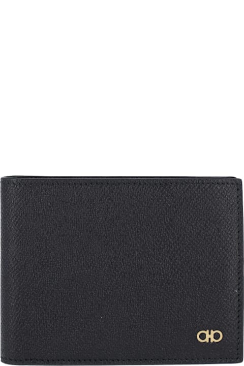 Ferragamo for Men Ferragamo 'gancini' Wallet And Keyring Set