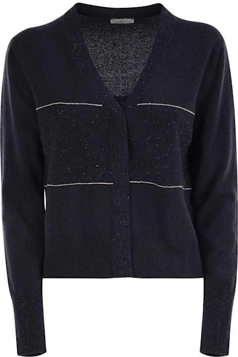 Sweaters for Women Peserico Tricot Cardigan With Light Spots