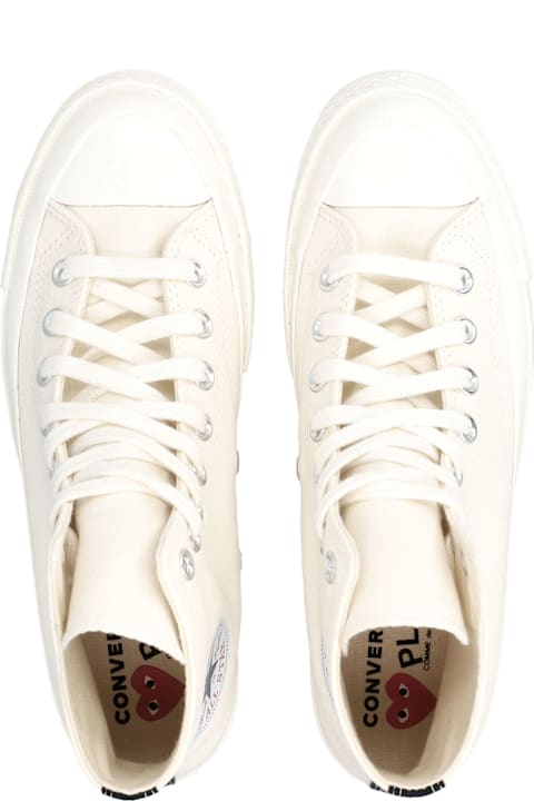 Comme des Garçons Play X Converse High-top Sneakers With Heart