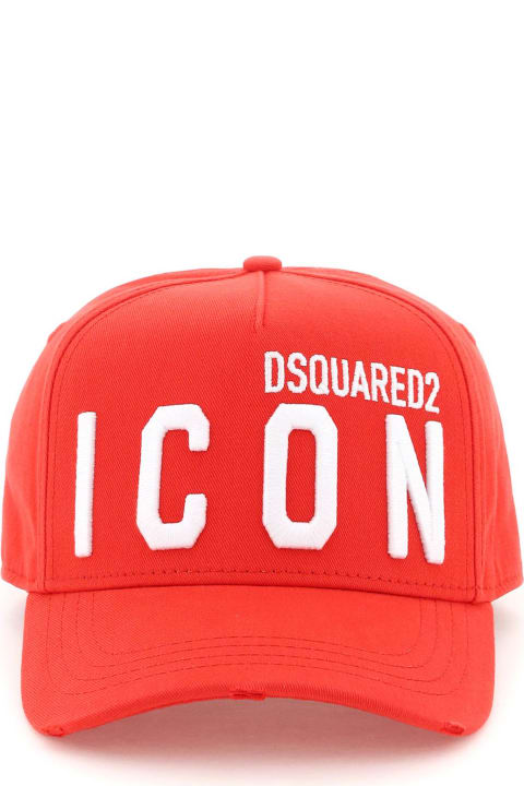 メンズ Dsquared2のアクセサリー Dsquared2 Be Icon Baseball Cap