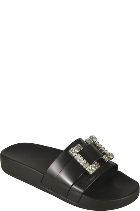 Sergio Rossi Sandals for Women Sergio Rossi Sr Jelly Embellished Slip-on Sandals