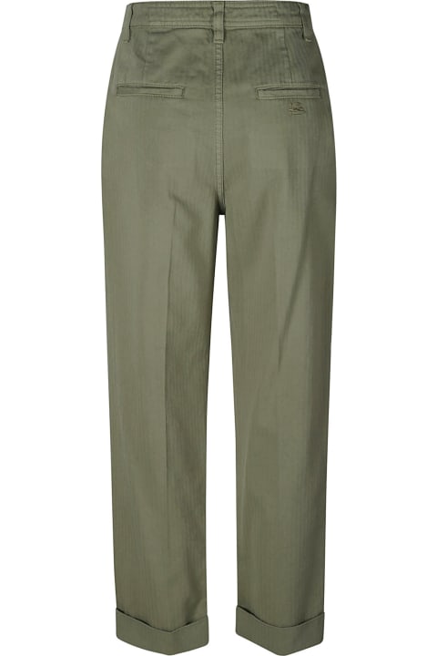 Etro for Women Etro Cropped Chino Trousers