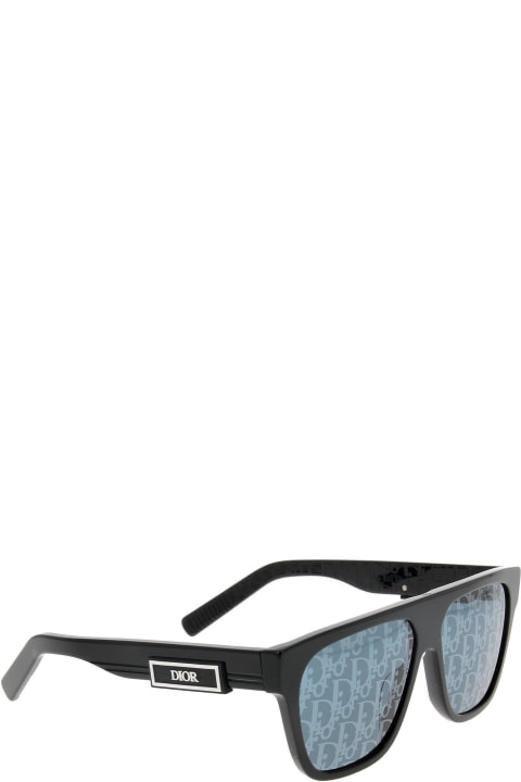 Diorb23 S3i Rectangular Frame Sunglasses