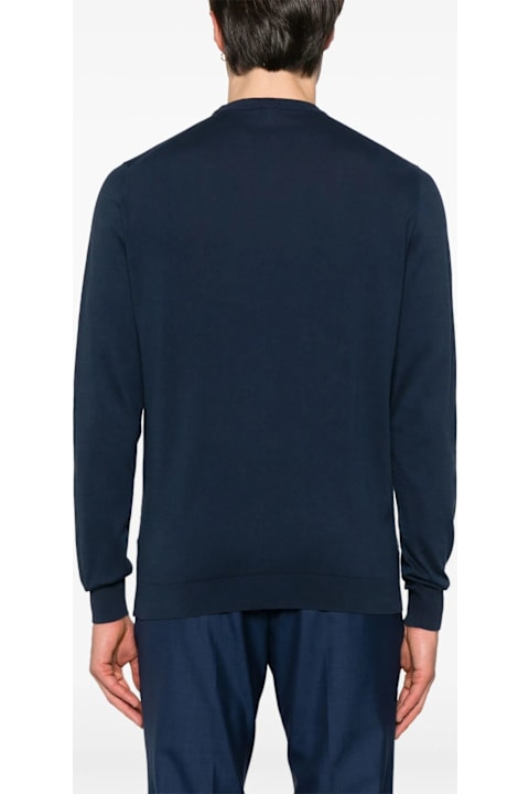 Homeware Fedeli Blue Cotton Sweater