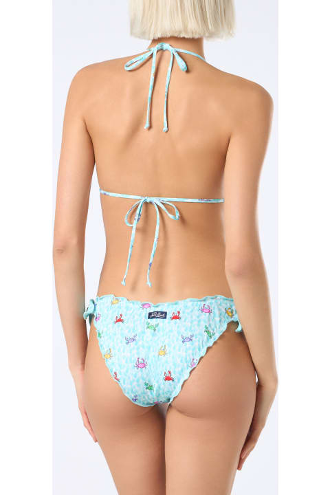 أدوات منزلية MC2 Saint Barth Woman Crab Triangle Classic Bikini Sarius