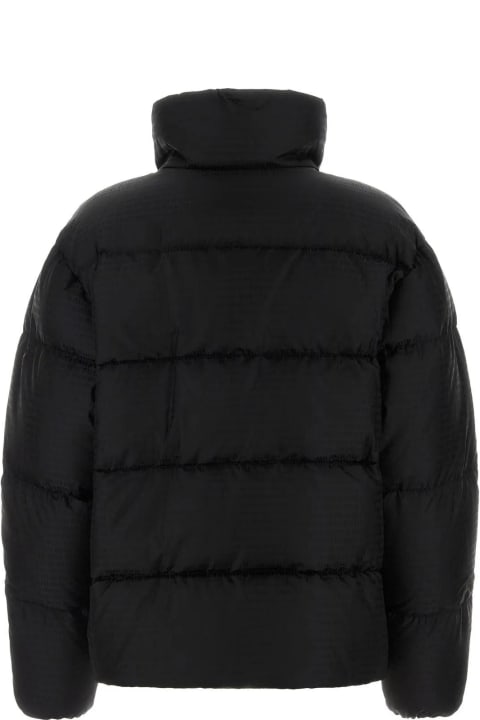 ウィメンズ Miu Miuのコート＆ジャケット Miu Miu Black Nylon Down Jacket