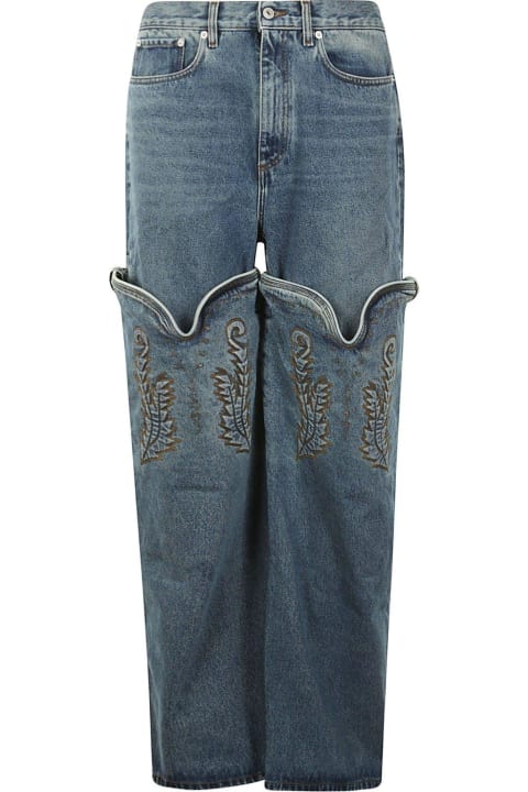 Maxi Cowboy Cuff Jeans