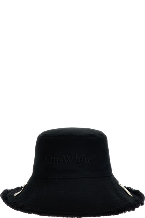Hats for Women Off-White Bucket Hat