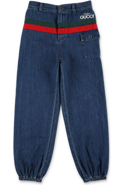 Button Detailed Tapered Jeans