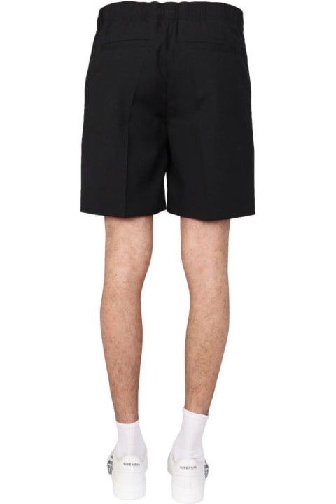 Givenchy Pants for Men Givenchy Logo Plaque Bermuda Shorts