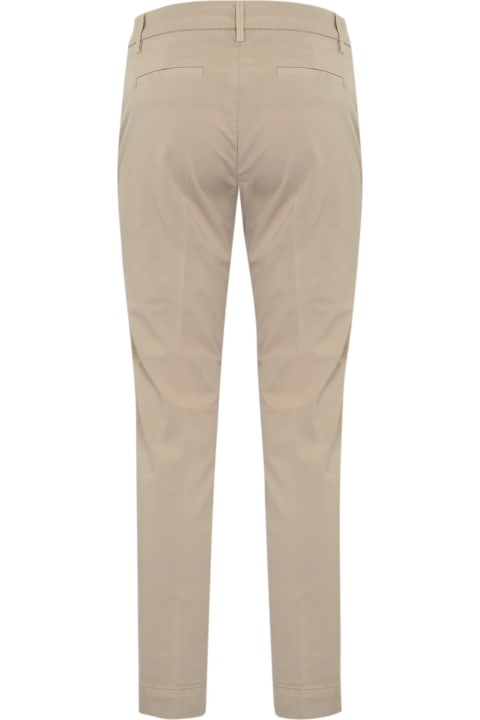 Re-HasH Pants & Shorts for Women Re-HasH Cotton Satin Trousers