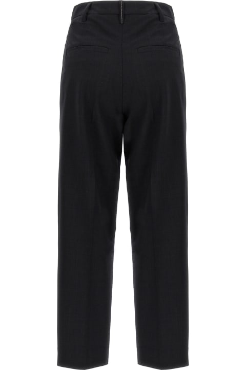 Brunello Cucinelli Pants & Shorts for Women Brunello Cucinelli Wool Pants