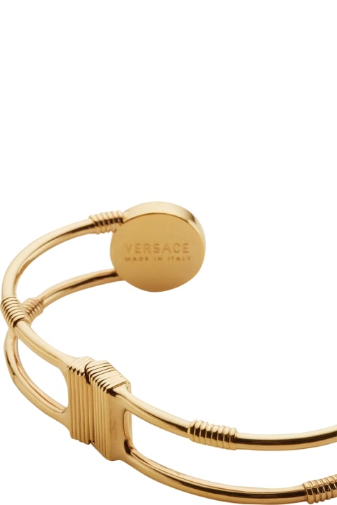 メンズ Versaceのジュエリー Versace Cuff Bracelet