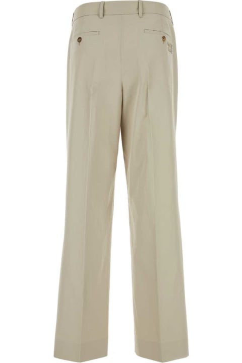 Miu Miu Pants & Shorts for Women Miu Miu Cappuccino Cotton Pant