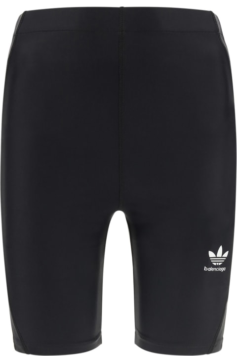 Balenciaga Pants & Shorts for Women Balenciaga X Adidas - Logo Print Shorts