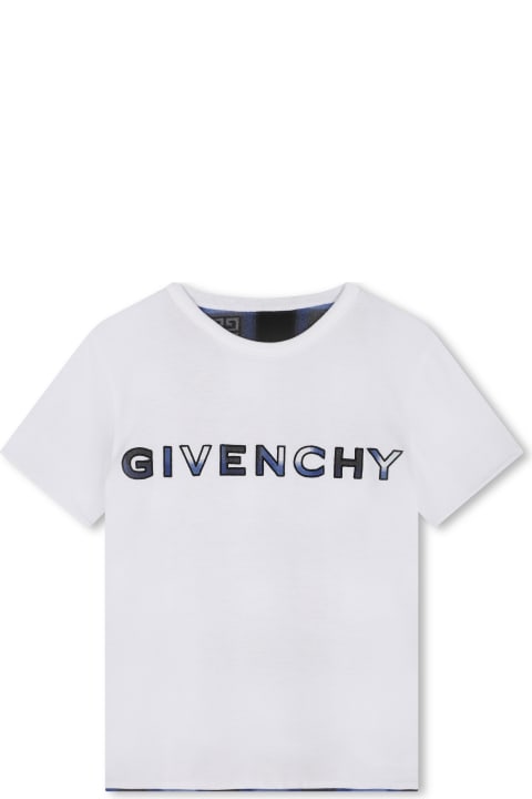 Givenchy T-Shirts & Polo Shirts for Boys Givenchy T-shirt Con Stampa Logo