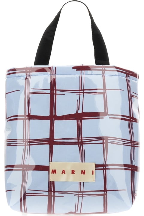 Marni for Men Marni Coated Canvas Tote Bag