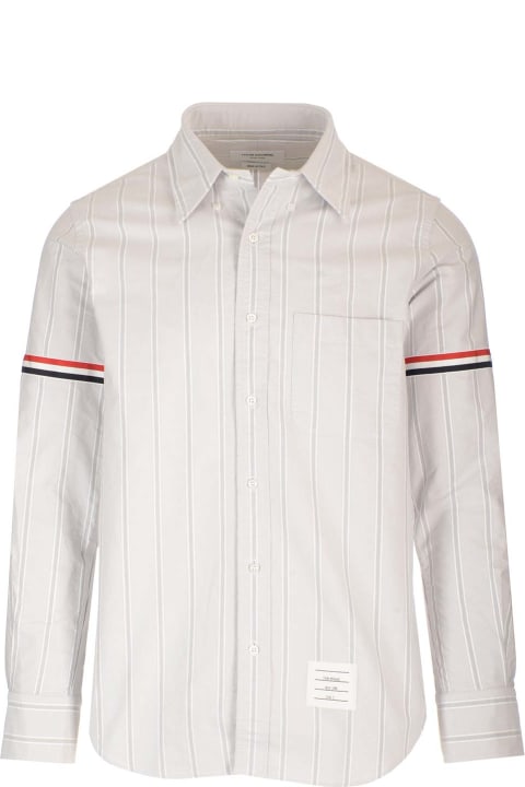 Thom Browne Shirts for Men Thom Browne Oxford Striped Shirt