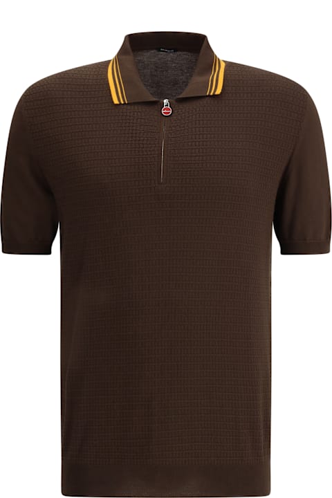 Kiton for Men Kiton Zipped Polo Shirt