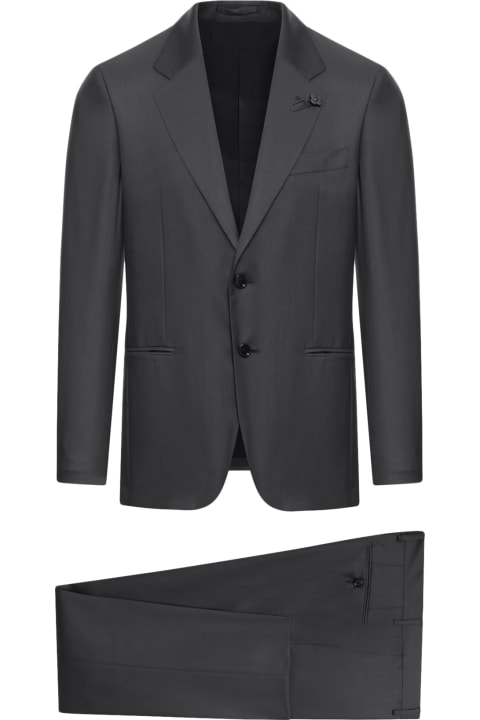Suits for Men Lardini Abito Uomo Kosmo Drop 7 Reg